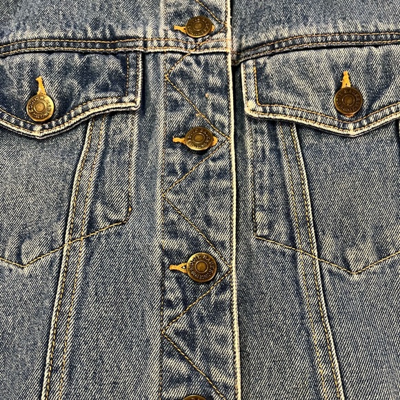 Eddie Bauer Denim Button Up Vest | Women's S - Picture 2 of 6